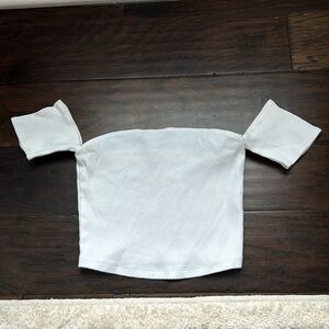 Abercrombie and Fitch Off the Shoulder Cropped Tank